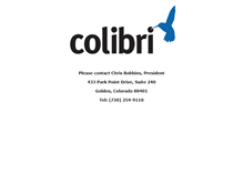 Tablet Screenshot of colibriproperty.com